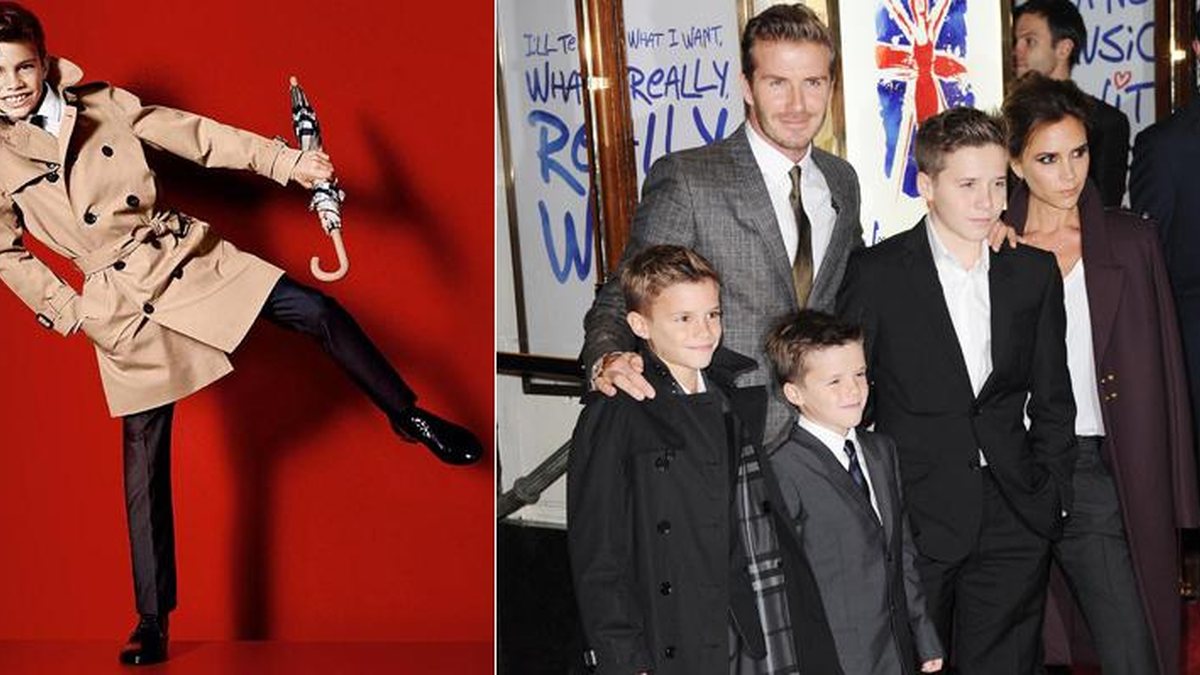 Filho de David Beckham é visto com estrela de Hollywood em evento