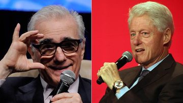 Martin Scorsese e Bill Clinton - Getty Images
