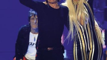 Lady Gaga e Mick Jagger - Reuters/Carlo Allegri