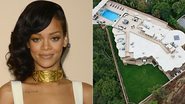 Rihanna e sua nova casa - Getty Images e Reprodução