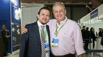 Esmail Safaddine e José Horacio Aboudib participam de congresso de cirurgia plástica, na capital gaúcha. - -