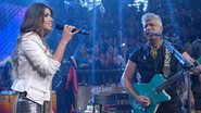 Paula Fernandes e Lulu Santos - TV Globo / Zé Paulo Cardeal