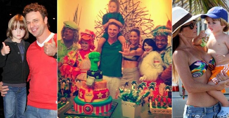 Cássio Reis e Danielle Winits festejam aniversário de Noah - Reprodução / Instagram