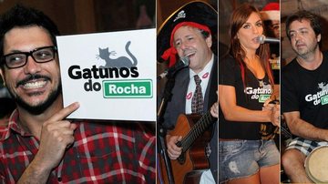 Lúcio Mauro Filho vai ao show do Gatunos da Rocha - Diego Mendes / Divulgação