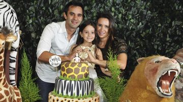 Ex-casal celebra os 8 anos de sua herdeira em SP - Cassiano de Souza/CBS Imagens