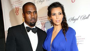Kanye West e Kim Kardashian - Getty Images