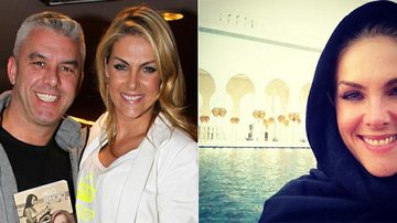 Ana Hickmann e Alexandre Corrêa estão de férias em Dubai - Manuela Scarpa/Foto Rio News e Reprodução/Instagram