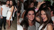 Alessandra Ambrosio com o marido, Jamie Manzur, e uma amiga - Grosby Group