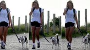 Ellen Jabour com o cãozinho Pluft - Delson Silva / AgNews