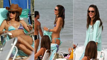 De férias no Brasil, Alessandra Ambrosio curte praia em Florianópolis com amigas - The Grosby Group