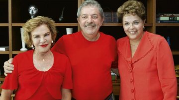 Dilma Rousseff, Lula e dona Marisa - Roberto Stuckert Filho/PR