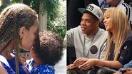 Beyoncé e Blue Ivy; Jay-Z e Beyoncé - Reproduçã; Getty Images