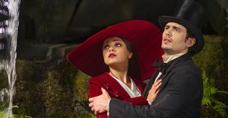 Mila Kunis e James Franco em novas imagens de 'Oz : Mágico e Poderoso' - Divulgação/ Disney