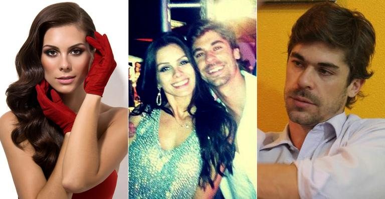 Miss Brasil 2012 Gabriela Markus e o namorado, o delegado Cassiano Cabral - Divulgação