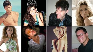 Os oito novos participantes do 'Big Brother Brasil 13' - Reprodução