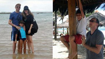 Britto Jr. mostra imagens de suas férias com a família em Pernambuco - Reprodução / Facebook