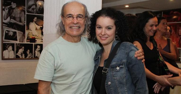 Osmar Prado e a filha Janaína - Thyago Andrade / Foto Rio News