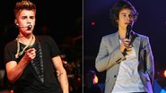 Justin Bieber e Harry Styles, do One Direction - Getty Images