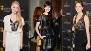Amanda Seyfried, Anne Hathaway e Jennifer Lawrence em festa do Bafta em Los Angeles - Getty Images