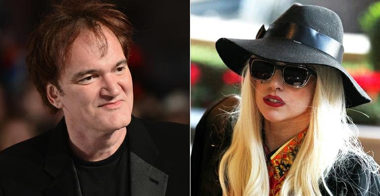 Lady Gaga e Quentin Tarantino - Getty Images