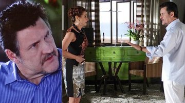 Mustafa pensa em terminar seu casamento com Berna - Reprodução / TV Globo