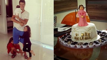 Rodrigo Faro e família celebram o primeiro mês de vida de Helena - Reprodução / Instagram