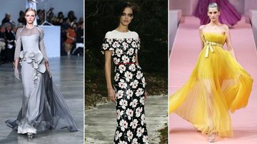 Confira alguns looks que foram desfilados na Semana de Moda de Paris - Foto-montagem
