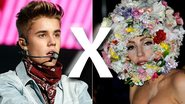 Justin Bieber e Lady Gaga - Getty Images