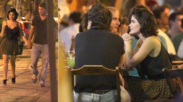 Vanessa Giácomo curte namorado, o empresário de futebol Giuseppe Dioguardi, em tarde no Rio de Janeiro - Delson Silva/AgNews