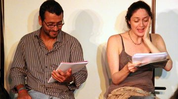 Marcos Palmeira e Bianca Byington realizam leitura teatral no Rio de Janeiro - Graça Paes/FotoRioNews