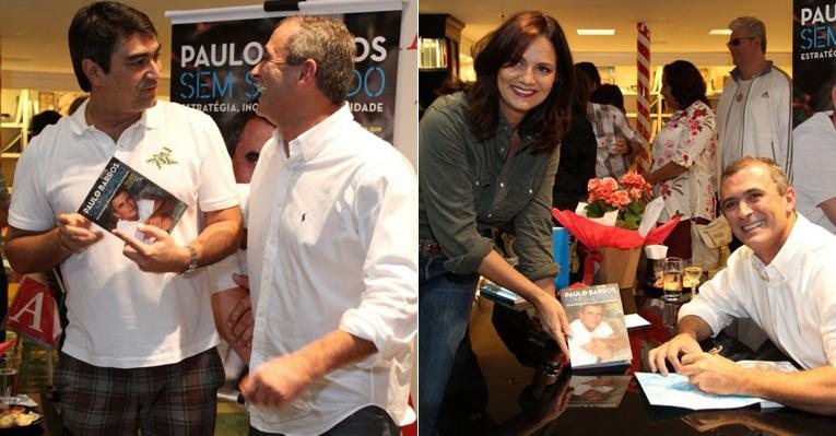Paulo Barros recebe amigos durante lançamento de livro no Rio de Janeiro - Anderson Borde/AgNews