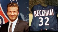 David Beckham mostra camiseta que deu de presente para a filha Harper - Reuters; Reprodução / Facebook