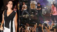 Malu Mader curte show da banda Titãs, de seu marido Tony Bellotto, no Rio de Janeiro - Onofre Veras/AgNews