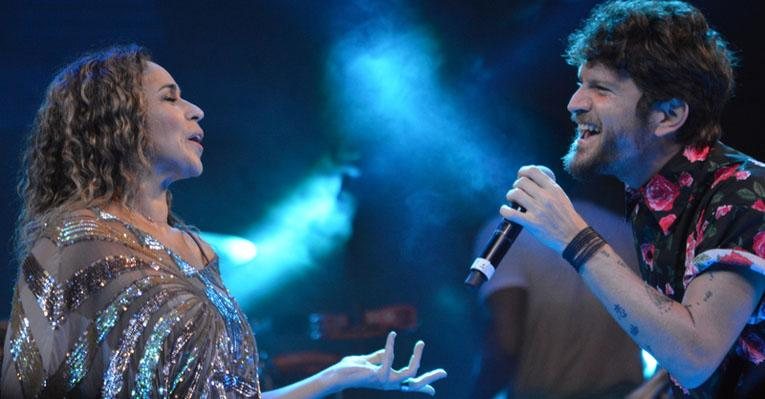 Daniela Mercury canta com Saulo Fernandes em Salvador - Felipe Souto Maior / AgNews
