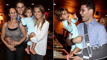 Pedro Leonardo se diverte ao lado da família - Manuela Scarpa / Foto Rio News
