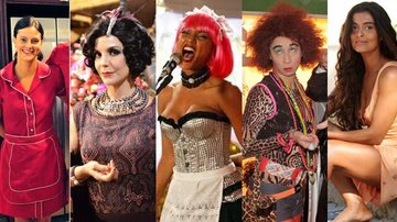 Inspire-se nas personagens para surpreender no carnaval - Divulgação/ Globo
