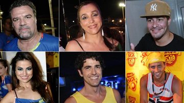 Estrelas da Globo aproveitam o samba de Salvador no Carnaval 2013 - Fotomontagem