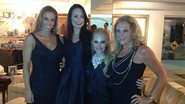 Regina Manssur recebe Mariana Mesquita, Cozete Gomes e Brunete Fraccaroli em jantar - Divulgação