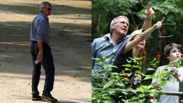 Harrison Ford e sua família na Floresta da Tijuca - AgNews