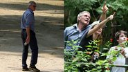 Harrison Ford e sua família na Floresta da Tijuca - AgNews