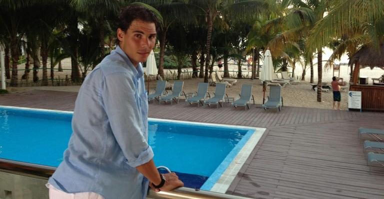 Depois de conquistar o Brasil Open, Rafael Nadal curte a ilha de Cozumel, no México - Reprodução/ Facebook