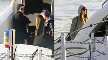 Justin Timberlake e Jessica Biel realizam passeio de barco pelo rio Tâmisa, em Londres - The Grosby Group