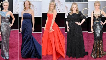 Naomi Watts, Helen Hunt, Jennifer Aniston, Adele e Nicole Kidman - Getty Images