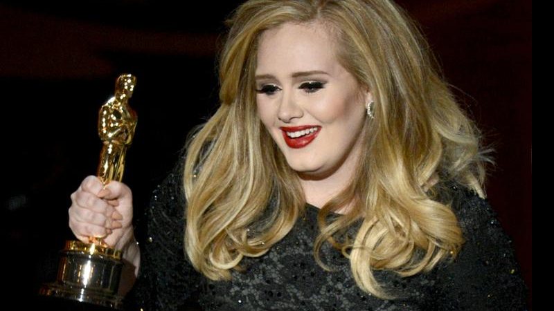 Adele recebe Oscar de Melhor Canção Original por 'Skyfall' - Getty Images