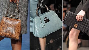 Inspire-se com as bolsas da Semana de Moda de Milão! - Foto-montagem