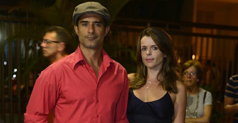 Marcos Pasquim com a namorada Lucienne Moraes - André Muzell/AgNews
