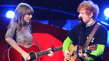 Taylor Swift e Ed Sheeran - Getty Images