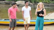 Bruno Gissoni, Rodrigo Simas e Angélica - TV Globo / Deborah Montenegro