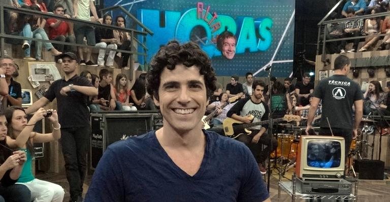 Reynaldo Gianecchini é o convidado do Altas Horas - TV Globo/Marcos Mazzini