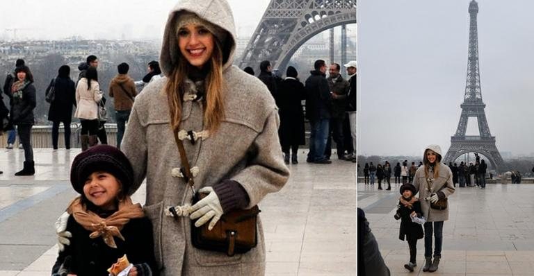 Jessica Alba e Honor Marie: dia de turista em Paris - The Grosby Group